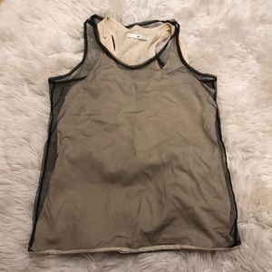 Jarbo Mesh Black Top - Women’s size Small